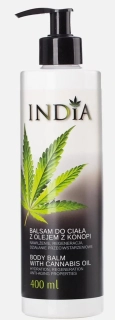 INDIA Přírodní tělový balzám 400ml